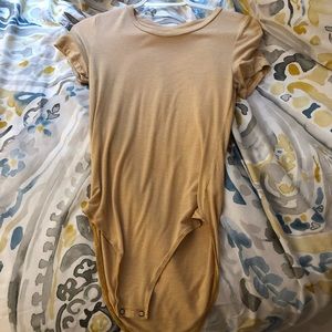 Yellow Stripe Bodysuit